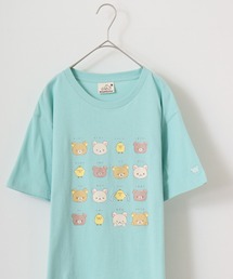 Rilakkuma リラックマ クルーネック半袖Tシャツ
