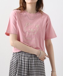 Rilakkuma リラックマ クルーネック半袖Tシャツ