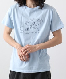 Rilakkuma リラックマ クルーネック半袖Tシャツ