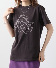 Rilakkuma リラックマ　クルーネック半袖Tシャツ