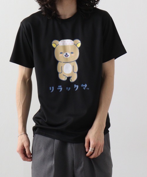 セール】Rilakkuma リラックマ クルーネック半袖Tシャツ（T