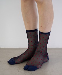 The Role design（ザロールデザイン）の「【 The Role design / ザ・ロールデザイン 】MINI HEART LACER SOCKS WOMENS / ミニ ハート レース ソックス ウィメンズ（ソックス/靴下）」
