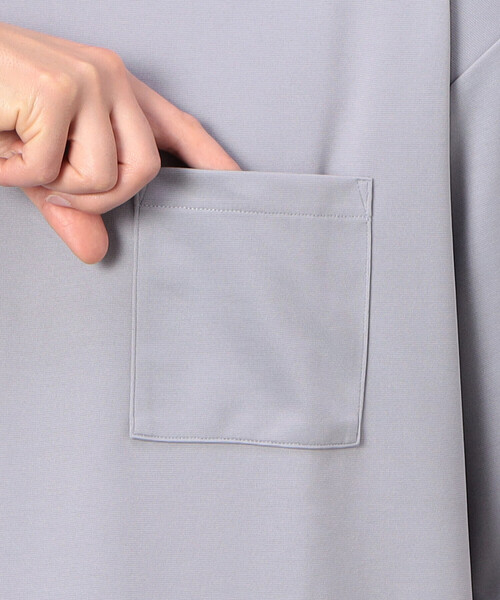 COMME CA ISM(コムサイズム)の「フェイクレイヤード クルーネックTシャツ(Tシャツ/カットソー・メンズ・ミント/グリーン/ブルー/ブラック/ライトグレー/ホワイト・XL/L/M)」の22枚目の写真