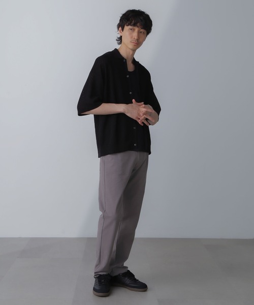 NANO universe(ナノユニバース)の「「RELAX」快適冷感EDMOND 5Pパンツ(その他パンツ・メンズ・ブラック/モカ・L/M/S)」の9枚目の写真