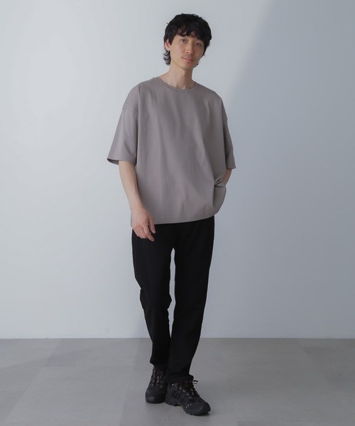 NANO universe(ナノユニバース)の「「RELAX」快適冷感EDMOND 5Pパンツ(その他パンツ・メンズ・ブラック/モカ・L/M/S)」の16枚目の写真