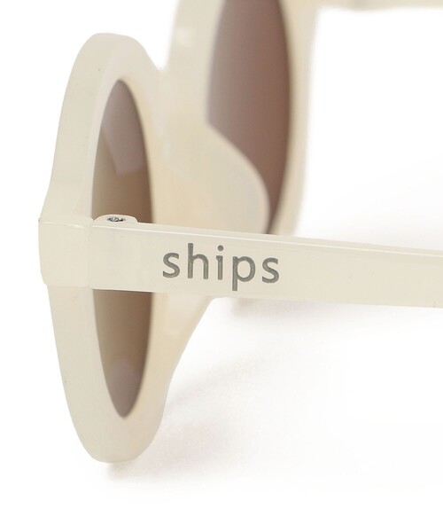 SHIPS（シップス）の「SHIPS KIDS:丸型 ミニ サングラス（サングラス・キッズ・オレンジ系その他/ナチュラル・ONE SIZE）」の4枚目の写真