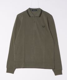 【FRED PERRY】Ls Twin Tipped Polo Shirt フレッドペリー ティップライン長袖ポロシャツ ワンポイントロゴ刺繍 M3636
