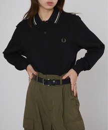 FRED PERRY(tbhy[)́yFRED PERRYzLs Twin Tipped Polo Shirt M3636(|Vc)