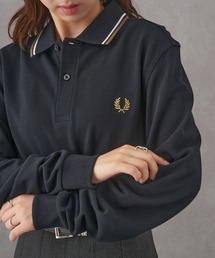 【FRED PERRY】Ls Twin Tipped Polo Shirt フレッドペリー ティップライン長袖ポロシャツ ワンポイントロゴ刺繍 M3636