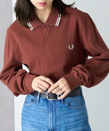 FRED PERRY（フレッドペリー）の「【FRED PERRY】Ls Twin Tipped Polo Shirt フレッドペリー ティップライン長袖ポロシャツ ワンポイントロゴ刺繍 M3636（ポロシャツ）」