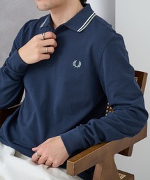 FRED PERRY（フレッドペリー）の「【FRED PERRY】Ls Twin Tipped Polo Shirt フレッドペリー ティップライン長袖ポロシャツ ワンポイントロゴ刺繍 M3636（ポロシャツ）」