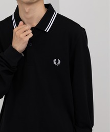 フレッドペリー ブラックリブポロシャツ 長袖 フレッドペリー FRED PERRY The Fred Perry Shirt M3636 長袖