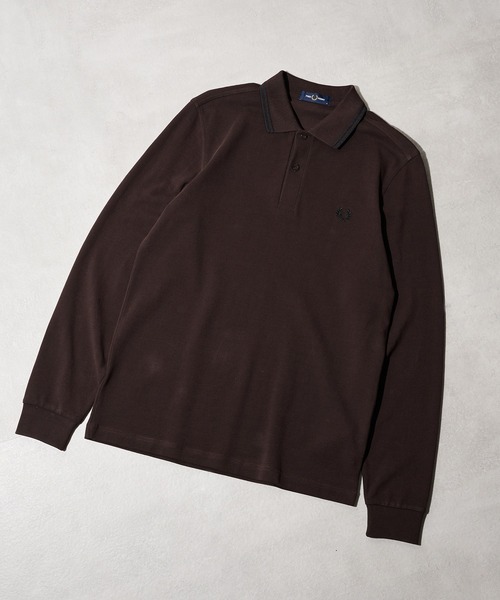 フレッドペリー 長袖ポロシャツ LS TWIN TIPPED M3636 FRED PERRY（フレッドペリー） ポロシャツ レディース メンズ FRED