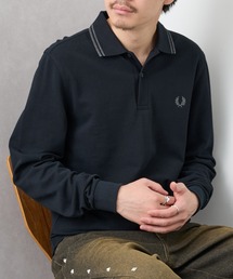 FRED PERRY（フレッドペリー）の「【FRED PERRY】Ls Twin Tipped Polo Shirt フレッドペリー ティップライン長袖ポロシャツ ワンポイントロゴ刺繍 M3636（ポロシャツ）」