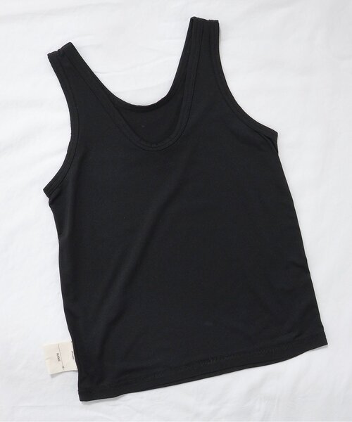 apres les cours（アプレレクール）の「【WEB限定】ひんやりメッシュ深あきインナータンク（インナーウェア/肌着・キッズ・ライトグレー/ピンク/ラベンダー/ネイビー/ブラック/サックスブルー/オフホワイト・80/90/100/110/120/130/140）」の3枚目の写真