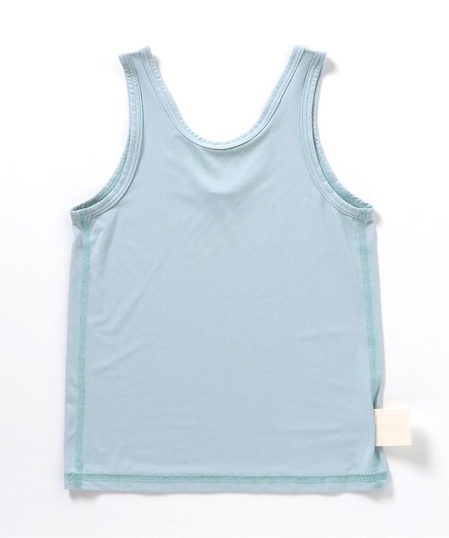 apres les cours（アプレレクール）の「【WEB限定】ひんやりメッシュ深あきインナータンク（インナーウェア/肌着・キッズ・ライトグレー/ピンク/ラベンダー/ネイビー/ブラック/サックスブルー/オフホワイト・80/90/100/110/120/130/140）」の19枚目の写真