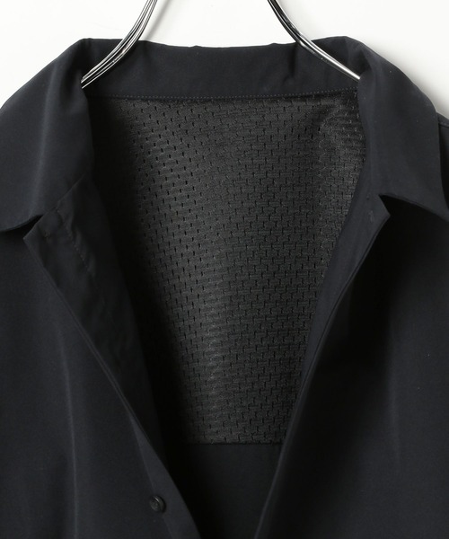 HEREIAM（ヘレイアム）の「【HEREIAM MEN】撥水／サマータフタシャツ（シャツ/ブラウス・メンズ・カーキ系/ブラック・LARGE/MEDIUM）」の11枚目の写真