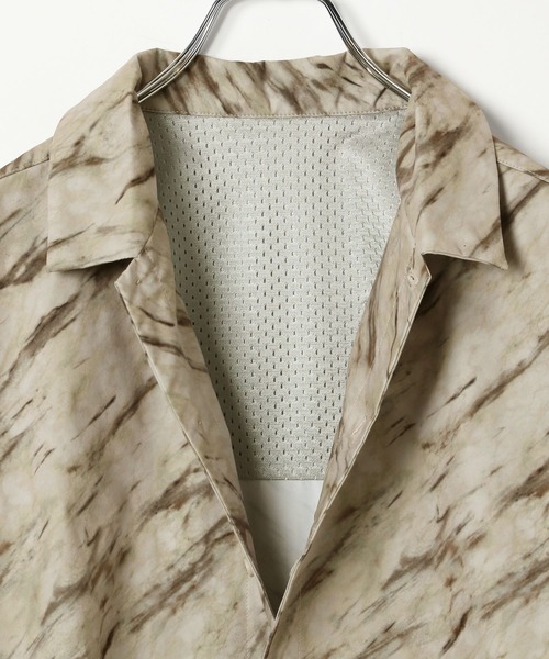 HEREIAM（ヘレイアム）の「【HEREIAM MEN】撥水／サマータフタシャツ（シャツ/ブラウス・メンズ・カーキ系/ブラック・LARGE/MEDIUM）」の9枚目の写真