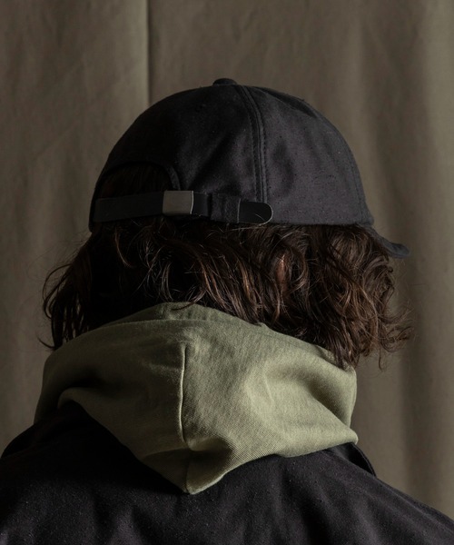 Jackman(ジャックマン)の「Back Nep BB Cap(キャップ・メンズ・カーキ/ダークネイビー/ブラウン系その他2/ブラック・FREE)」の12枚目の写真