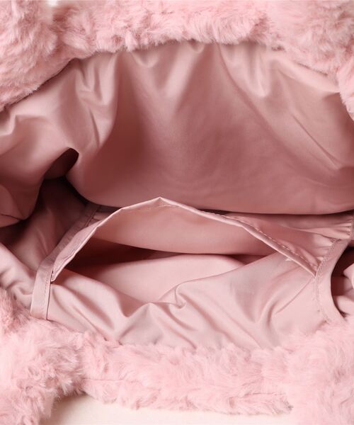 gelato pique（ジェラートピケ）の「【ONLINE限定】エコファートートバッグ（トートバッグ・レディース・ピンク/ブラウン/ブルー/アイボリー・FREE）」の6枚目の写真