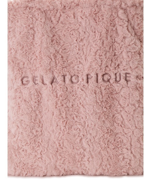 gelato pique（ジェラートピケ）の「【ONLINE限定】エコファートートバッグ（トートバッグ・レディース・ピンク/ブラウン/ブルー/アイボリー・FREE）」の13枚目の写真