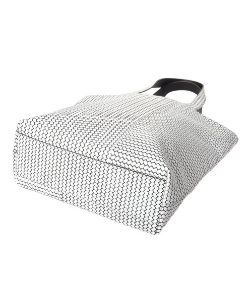 HIROKO HAYASHI（ヒロコハヤシ）の「OTTICA（オッティカ） トートバッグL（トートバッグ・レディース・グリーン/アイボリー/ブルー系その他/グレー・00）」の9枚目の写真