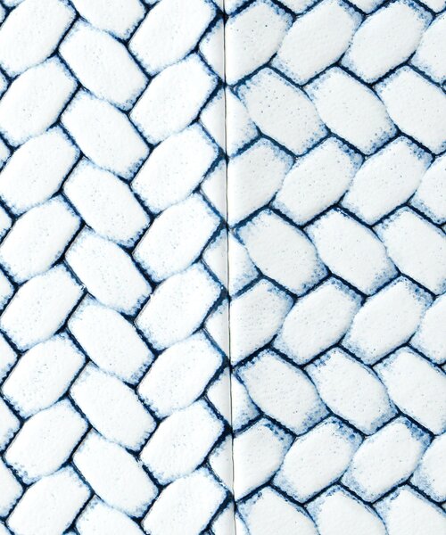 HIROKO HAYASHI（ヒロコハヤシ）の「OTTICA（オッティカ） トートバッグL（トートバッグ・レディース・グリーン/アイボリー/ブルー系その他/グレー・00）」の14枚目の写真