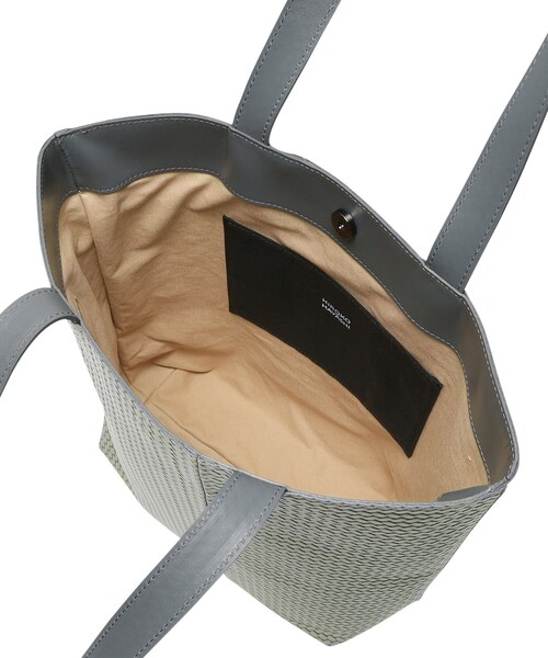 HIROKO HAYASHI（ヒロコハヤシ）の「OTTICA（オッティカ） トートバッグL（トートバッグ・レディース・グリーン/アイボリー/ブルー系その他/グレー・00）」の18枚目の写真