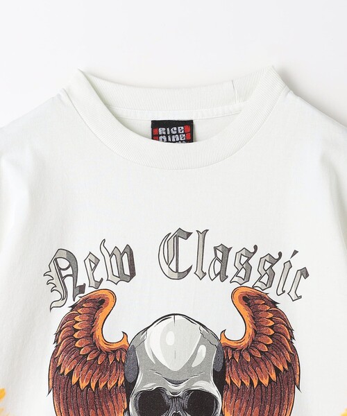 RICE NINE TEN（ライスナインテン）の「＜RICE NINE TEN＞ タイダイ Tシャツ（Tシャツ/カットソー・メンズ・ライトブルー/オフホワイト・1/2）」の9枚目の写真