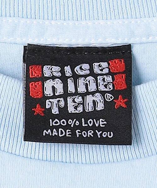 RICE NINE TEN（ライスナインテン）の「＜RICE NINE TEN＞ タイダイ Tシャツ（Tシャツ/カットソー・メンズ・ライトブルー/オフホワイト・1/2）」の12枚目の写真