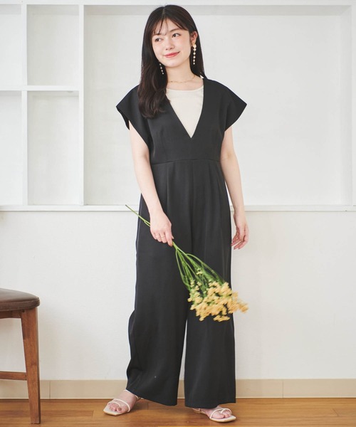 セール】【150㎝前後の小柄さんサイズ】フレンチスリーブ