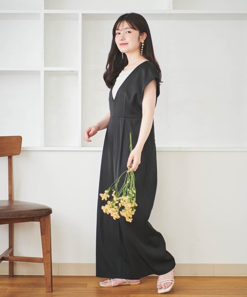 セール】【150㎝前後の小柄さんサイズ】フレンチスリーブ