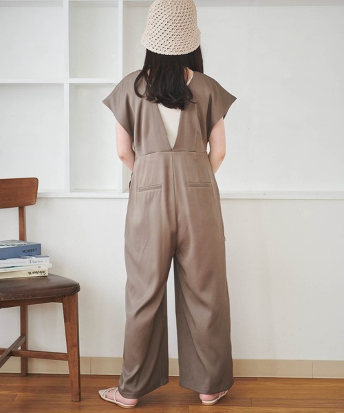 サロペット・オーバーオール・オールインワン AURALEE Light Brown Jumpsuit サロペット・オーバーオール・オールインワン AURALEE Light Brown