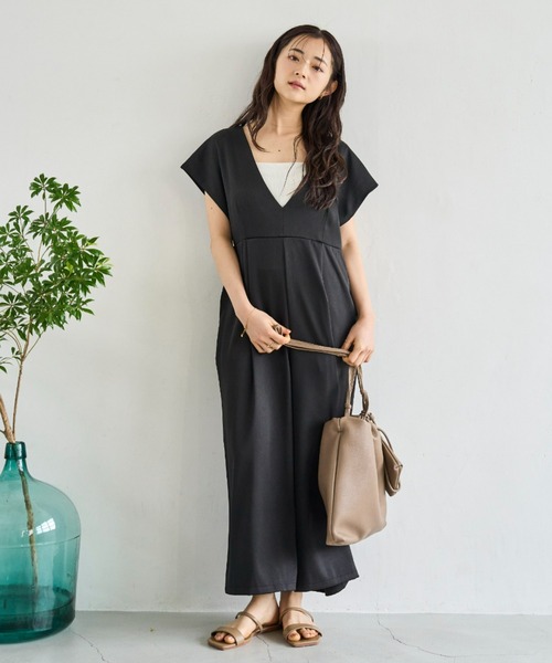 セール】【150㎝前後の小柄さんサイズ】フレンチスリーブ