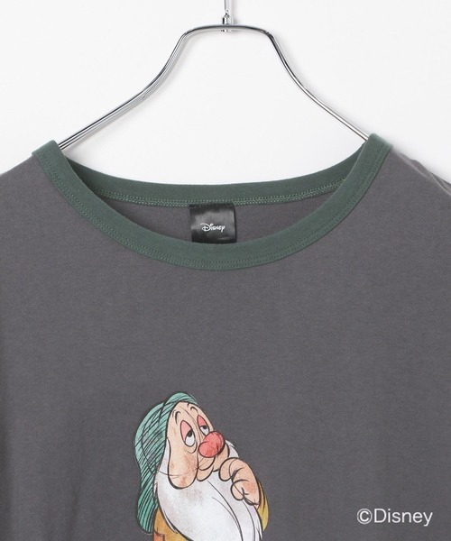 WANTO SEVENTHLETTER 7人のこびと プリント 白 90's 7人のこびと マルチプリントTシャツ “MADE IN USA