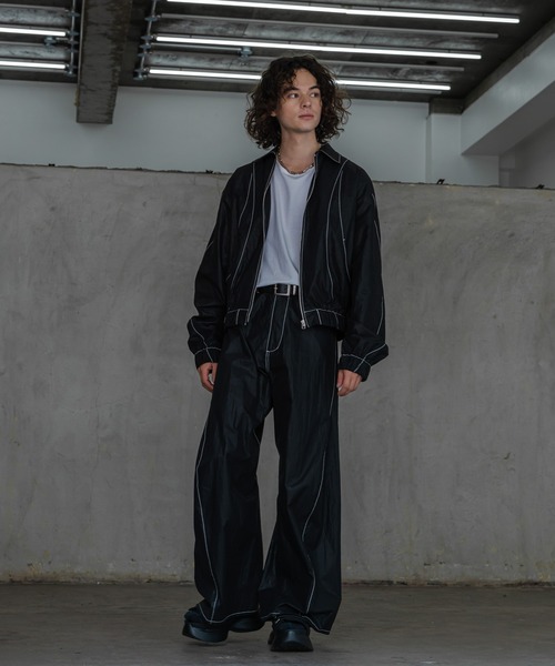 HARE（ハレ）の「【SET UP対応】3Dカーブラインパンツ(HARE)（その他パンツ・メンズ・ブラック系その他/ブラック・SMALL/MEDIUM）」の17枚目の写真