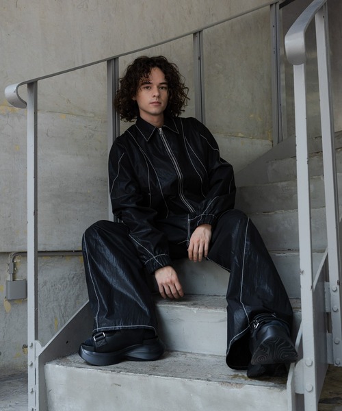 HARE（ハレ）の「【SET UP対応】3Dカーブラインパンツ(HARE)（その他パンツ・メンズ・ブラック系その他/ブラック・SMALL/MEDIUM）」の16枚目の写真