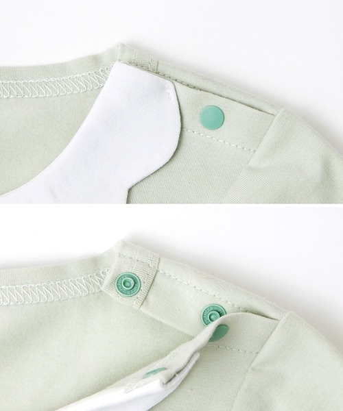 panpantutu（パンパンチュチュ）の「エンジェルカラートップス(長袖)(80-130cm)（Tシャツ/カットソー・キッズ・ブルー/ピンク/ネイビー/ライトグリーン系/スモークピンク/ミント/レッド・80ｃｍ/90cm/130cm/120cm/110cm/100cm）」の18枚目の写真