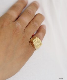 BEAMS JAPAN（ビームス　ジャパン）の「【別注】名古屋グランパス / エンブレム リング ゴールド（リング）」