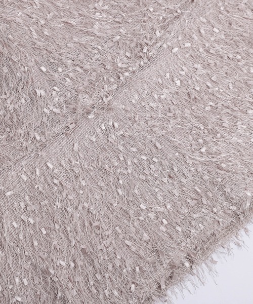 AMELY（エミリー）の「フェザーフリンジ ペプラムトップス（その他トップス・レディース・ブラック/ベージュ/ホワイト/ピンク・フリー）」の10枚目の写真