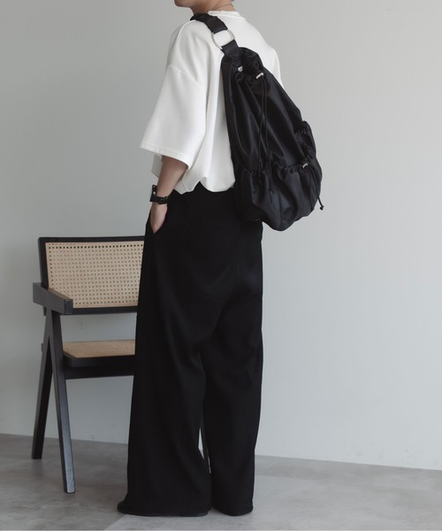 epnok（エプノック）の「シャーリングナップサック（バックパック/リュック・メンズ・ブラック・ONE SIZE）」の12枚目の写真