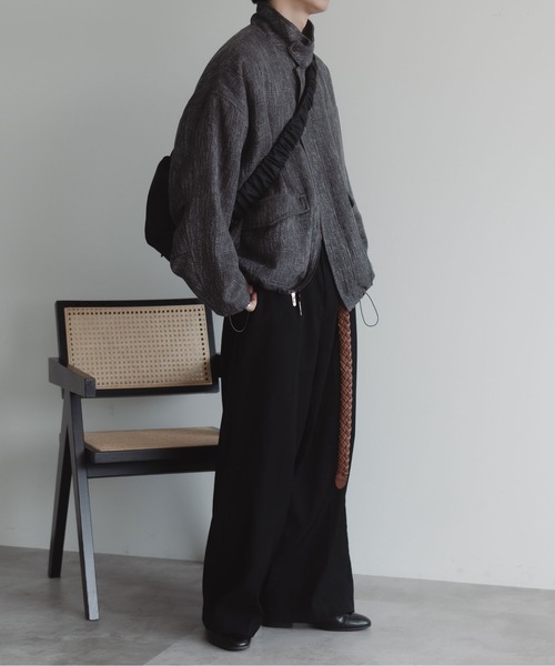 epnok（エプノック）の「シャーリングナップサック（バックパック/リュック・メンズ・ブラック・ONE SIZE）」の6枚目の写真