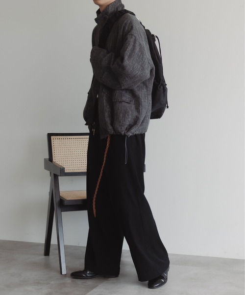 epnok（エプノック）の「シャーリングナップサック（バックパック/リュック・メンズ・ブラック・ONE SIZE）」の7枚目の写真