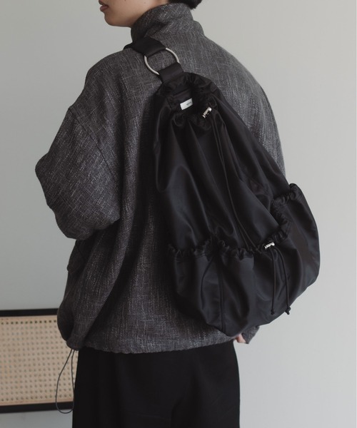 epnok（エプノック）の「シャーリングナップサック（バックパック/リュック・メンズ・ブラック・ONE SIZE）」の15枚目の写真