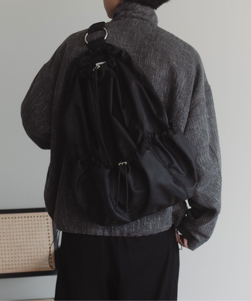 epnok（エプノック）の「シャーリングナップサック（バックパック/リュック・メンズ・ブラック・ONE SIZE）」の16枚目の写真