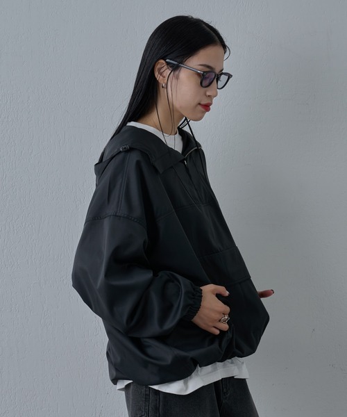 COLONY 2139（コロニートゥーワンスリーナイン）の「ストレッチグランドアノラックパーカー（その他アウター・メンズ・グレー/ブラック・MEDIUM/LARGE）」の4枚目の写真