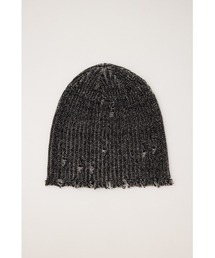 MIXダメージニットビーニー