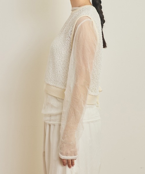 AMBIDEX（アンビデックス）の「バックスリット コンパクトベスト（Tシャツ/カットソー・レディース・キナリ/ブラック・FREE）」の20枚目の写真