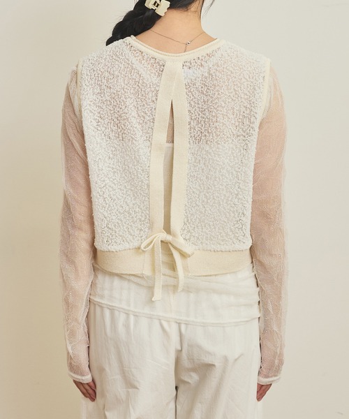 AMBIDEX（アンビデックス）の「バックスリット コンパクトベスト（Tシャツ/カットソー・レディース・キナリ/ブラック・FREE）」の21枚目の写真