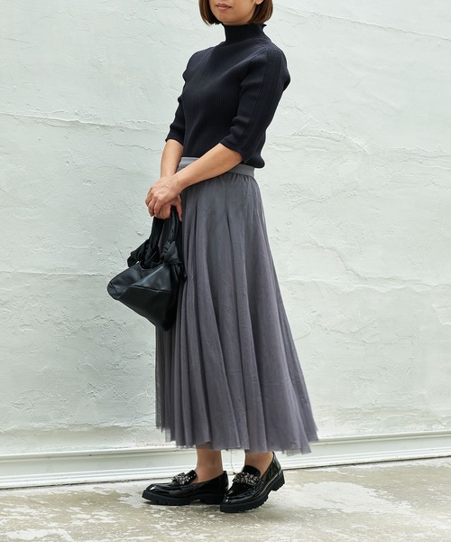 Mode et Jacomo（モードエジャコモ）の「厚底ビジューローファー（ローファー・レディース・ブラック/ライトブラック・22.5cm/24.5cm/24cm/23.5cm/23cm）」の19枚目の写真